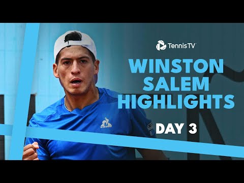 baez-battles-coric;-cerundolo-&-eubanks-feature-|-winston-salem-2024-day-3-highlights