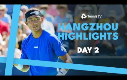 zhang-makes-hangzhou-debut;-moutet-vs-carballes-baena-&-more-|-hangzhou-2024-highlights-day-2