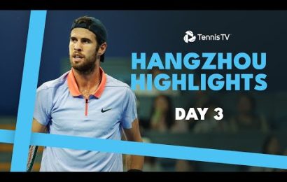 khachanov-takes-on-bu;-nakashima-vs-wong;-shevchenko-vs-kukushkin-|-hangzhou-2024-highlights-day-3