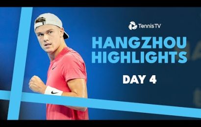 rune-takes-on-uchiyama;-cilic,-zhang-&-carballes-baena-feature-|-hangzhou-2024-highlights-day-4