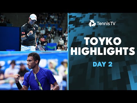 fritz-battles-fils;-nishikori-makes-return,-ruud-&-more-feature-|-tokyo-2024-highlights-day-2