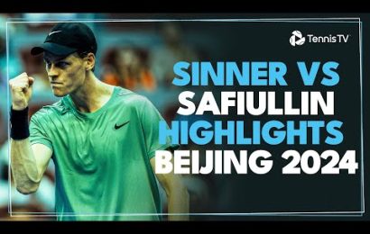 jannik-sinner-takes-on-roman-safiullin-|-beijing-2024-highlights