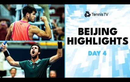 alcaraz-takes-on-griekspoor;-khachanov-vs-cerundolo-&-more-|-beijing-2024-day-4-highlights