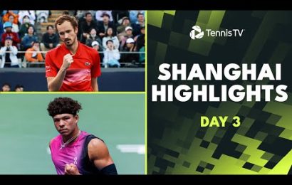 medvedev-faces-seyboth-wild;-ruud,-tsitsipas-&-nishikori-play-|-shanghai-2024-highlights-day-3