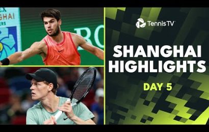 alcaraz,-sinner-&-medvedev-all-play;-paul-vs-tabilo-epic-|-shanghai-2024-highlights-day-5