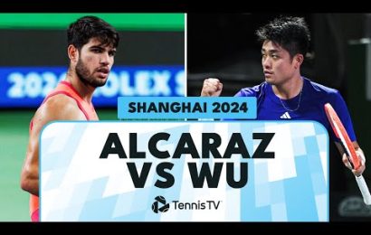 carlos-alcaraz-vs-yibing-wu-brilliant-shotmaking-|-shanghai-2024-highlights