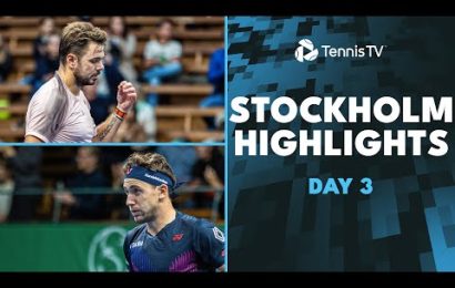 ruud-takes-on-sonego;-wawrinka,-berrettini-&-more-feature-|-stockholm-2024-day-3-highlights