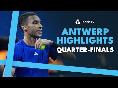 auger-aliassime-faces-rba;-tsitsipas-&-de-minaur-feature-|-antwerp-2024-quarter-final-highlights