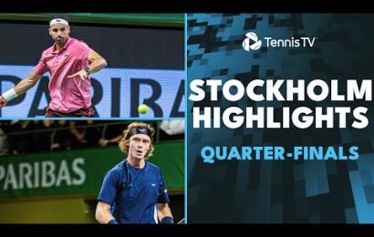 rublev-takes-on-wawrinka;-dimitrov,-paul-&-more-feature-|-stockholm-2024-quarter-finals-highlights