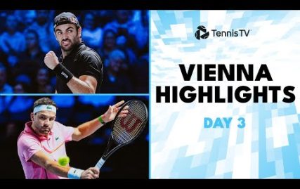 berrettini-vs-tiafoe-thriller;-dimitrov,-zverev,-paul-in-action-|-2024-vienna-day-3-highlights