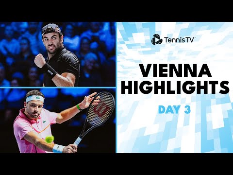 berrettini-vs-tiafoe-thriller;-dimitrov,-zverev,-paul-in-action-|-2024-vienna-day-3-highlights