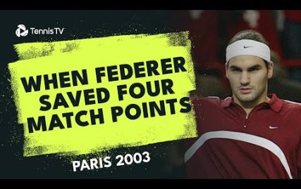 when-roger-federer-survived-4-match-points-|-paris-2003-match-highlights