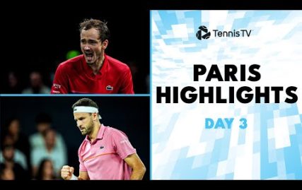 medvedev-&-popyrin-clash;-dimitrov,-rune-&-more-feature-|-paris-2024-day-3-highlights