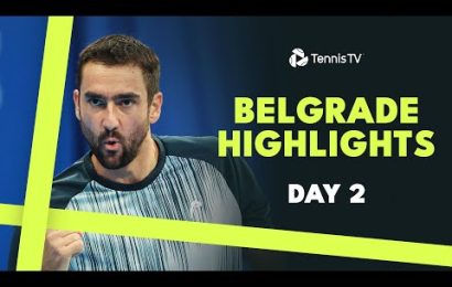 cilic-battles-muller;-lajovic-&-kecmanovic-also-in-action-|-belgrade-2024-day-2-highlights