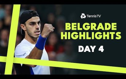 shapovalov-battles-borges;-cerundolo-&-djere-also-in-action-|-belgrade-2024-day-4-highlights