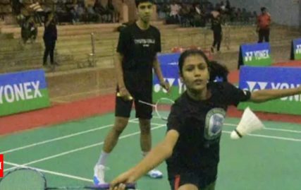 advika-sharma-sudeep-chahar-mixed-doubles-pair-qualifies-for-main-draw-of-bai-national-sub-junior-ranking-badminton-tournament