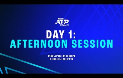 2024-nitto-atp-finals:-day-1-afternoon-session