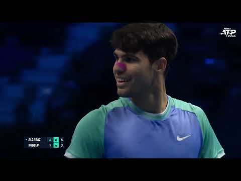 2024-nitto-atp-finals:-alcaraz-vs-rublev-highlights