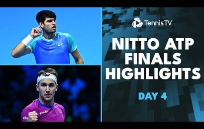 alcaraz-&-rublev-look-for-first-win;-zverev-vs-ruud-|-nitto-atp-finals-2024-highlights-day-4