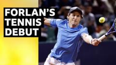 former-man-utd-player-forlan-makes-pro-tennis-debut