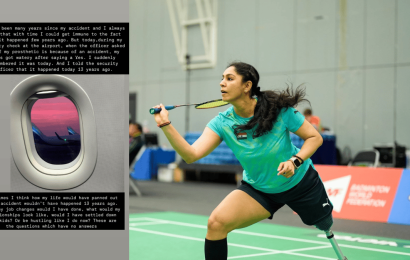 ‘my-eyes-got-watery…’:-para-badminton-player-manasi-joshi-shares-emotional-post-13-years-after-losing-leg-due-to-accident