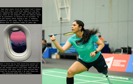 ‘my-eyes-got-watery…’:-para-badminton-player-manasi-joshi-shares-emotional-post-13-years-after-losing-leg-due-to-accident