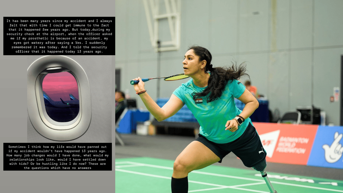 ‘my-eyes-got-watery…’:-para-badminton-player-manasi-joshi-shares-emotional-post-13-years-after-losing-leg-due-to-accident