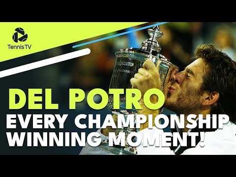 juan-martin-del-potro:-every-championship-point-&-trophy-lift!