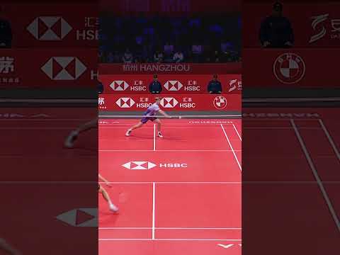 pinpoint-accuracy-from-shi-yu-qi!-#shorts-#badminton-#bwf