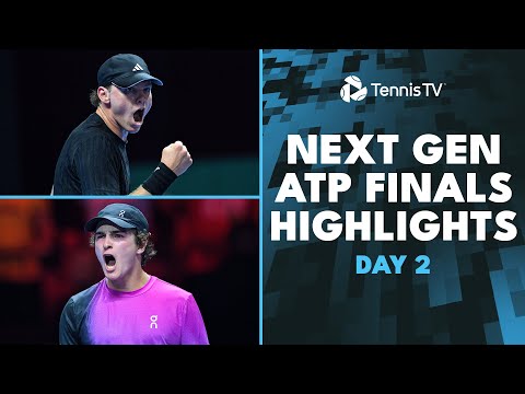 fonseca-vs-tien;-fils-battles-mensik-|-next-gen-atp-finals-highlights-day-2