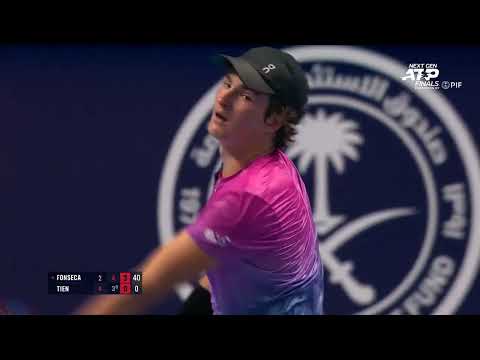 fonseca-vs-tien-|-championship-highlights-|-2024-next-gen-atp-finals