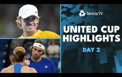 auger-aliassime-vs-coric-tilt;-tsitsipas,-de-minaur-open-seasons-|-united-cup-2025-highlights-day-2