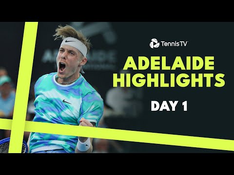 shapovalov-takes-on-zhang;-davidovich-fokina-&-more-feature-|-adelaide-2025-day-1-highlights