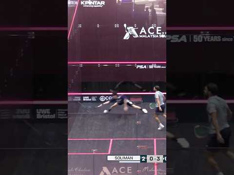 -incredible-athleticism!-#squash-#psasquashtour-#sports