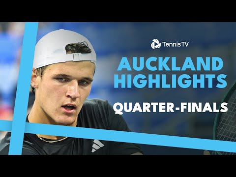 monfils-takes-on-diaz-acosta;-mensik-&-michelsen-feature-|-auckland-2025-highlights-quarter-finals