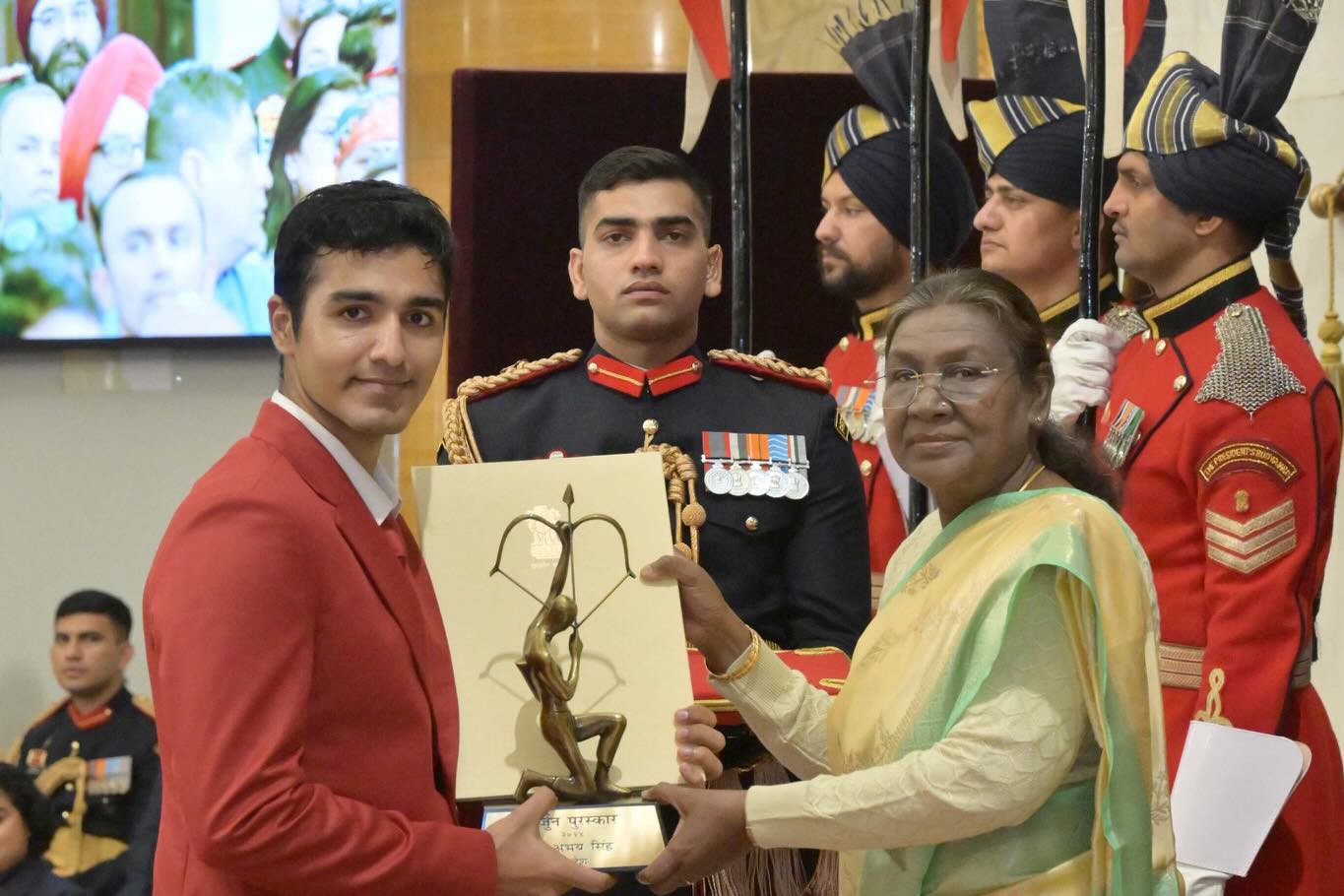 abhay-singh-presented-with-arjuna-award