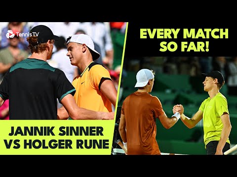 jannik-sinner-vs-holger-rune-|-all-four-meetings-on-the-atp-tour!