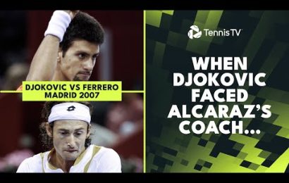 the-day-djokovic-faced-alcaraz’s-coach…-|-djokovic-vs-ferrero-madrid-2007-highlights