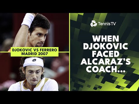 the-day-djokovic-faced-alcaraz’s-coach…-|-djokovic-vs-ferrero-madrid-2007-highlights