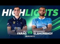 🇪🇬 Farag v Mo. ElShorbagy 🏴󠁧󠁢󠁥󠁮󠁧󠁿 Tournament of Champions 2025 QF