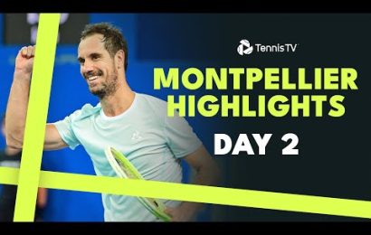 gasquet-plays-mannarino;-rinderknech-battles-mayot-&-more-|-montpellier-2025-day-2-highlights