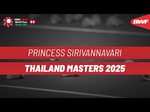 princess-sirivannavari-thailand-masters-2025-|-day-3-|-court-3-|-round-of-16