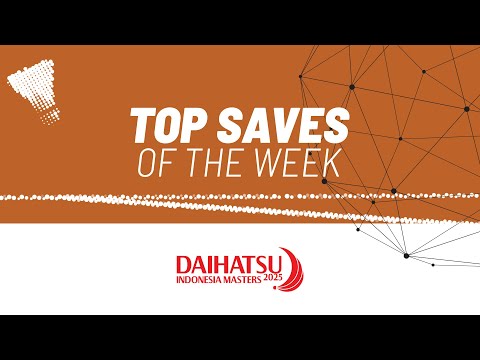 daihatsu-indonesia-masters-2025-|-top-saves-of-the-week