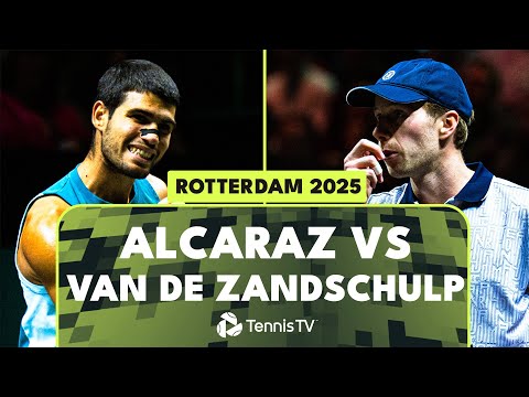 carlos-alcaraz-vs-botic-van-de-zandschulp-brilliant-match!-|-rotterdam-2025