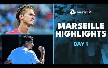 sonego-takes-on-van-de-zandschulp;-korda-&-medjedovic-feature-|-marseille-2025-day-1-highlights