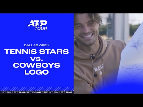 tennis-stars-attempt-to-draw-dallas-cowboys-logo-