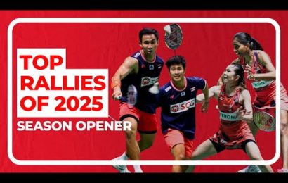 top-#badminton-rallies-from-the-2025-#bwfworldtour-season-opener