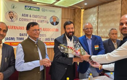 jharkhand-badminton-association-elects-new-executive-committee