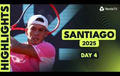 baez-begins-title-defense;-coria-&-dzumhur-on-court-|-santiago-2025-day-4-highlights