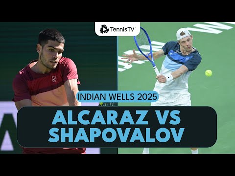 carlos-alcaraz-vs-denis-shapovalov-highlights-|-indian-wells-2025